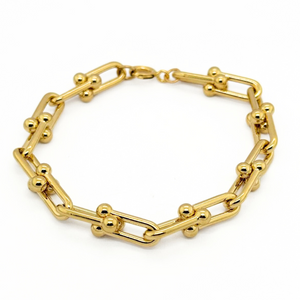 "FULL CHUNKY" Gold Plated Bracelet