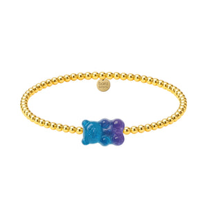 Ombre Gummy Bear | Gold Filled Beaded Bracelet