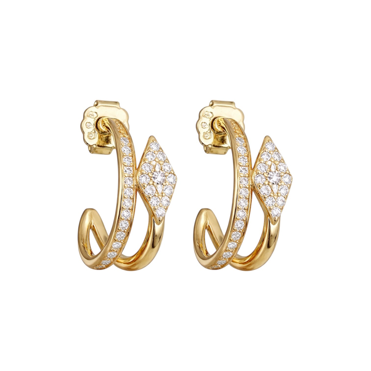 Seraphina | Pave Hoop Huggers