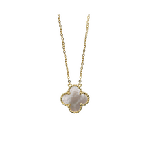 "Timeless" Double sided Clover Necklace