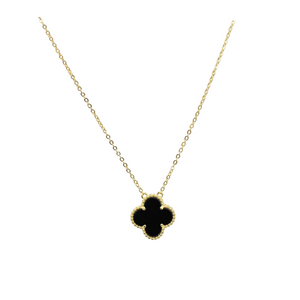 "Timeless" Double sided Clover Necklace