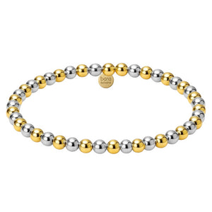 Sicily | Gold Filled Beaded Bracelet Stack