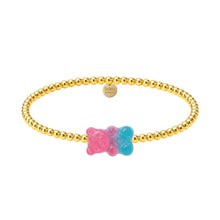 Ombre Gummy Bear | Gold Filled Beaded Bracelet
