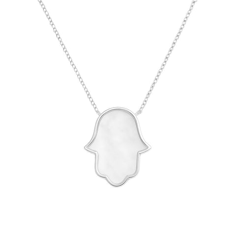 Hamsa | MOP Necklace