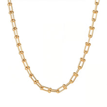 Hardware SM | 18K Gold Plated Small Link Necklace for Men