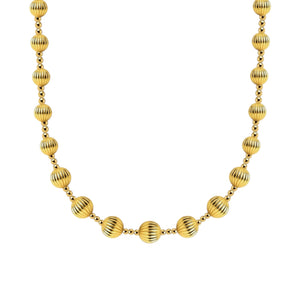 Hope Gold Filled Beaded Necklace with Pearls