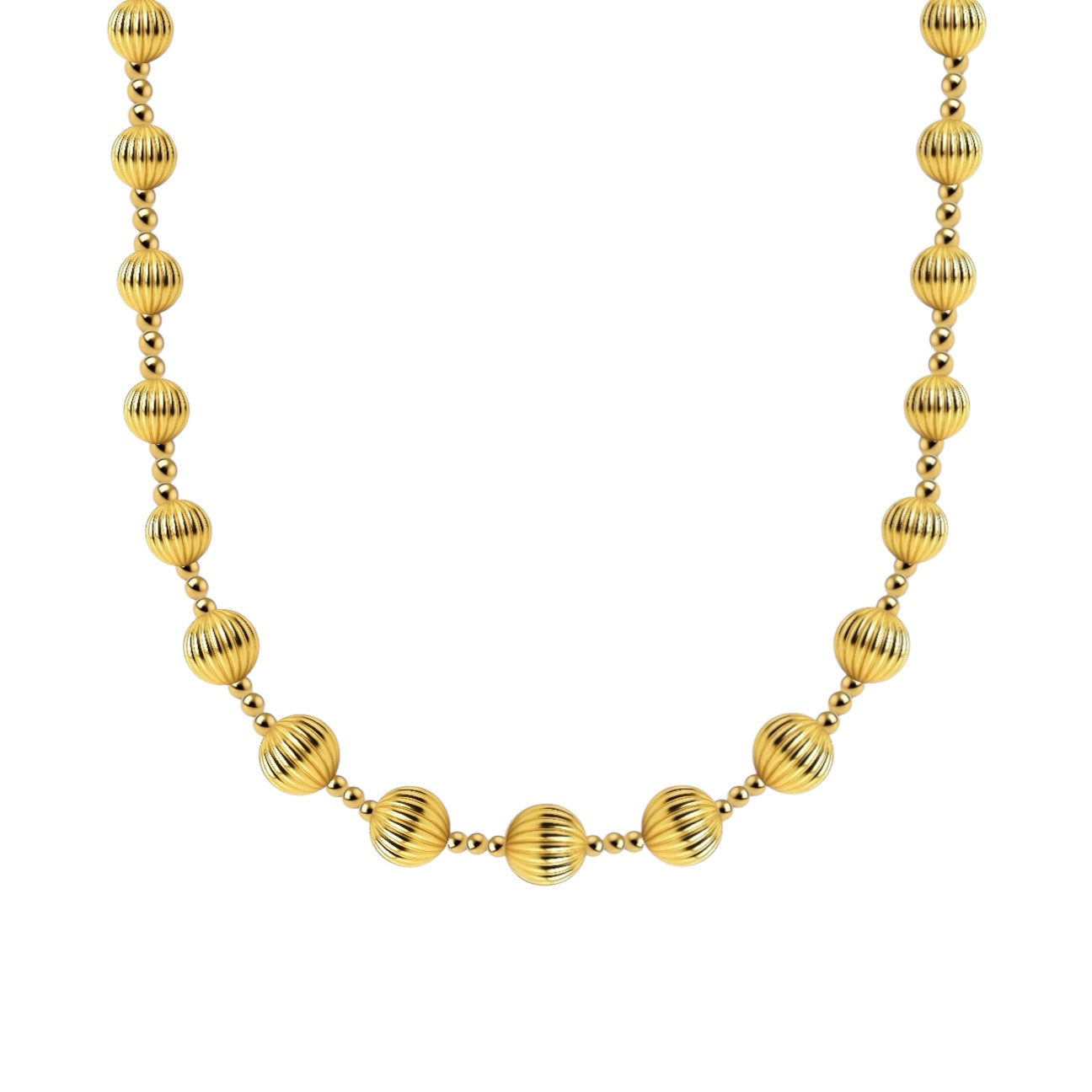 Hope Gold Filled Beaded Necklace with Pearls