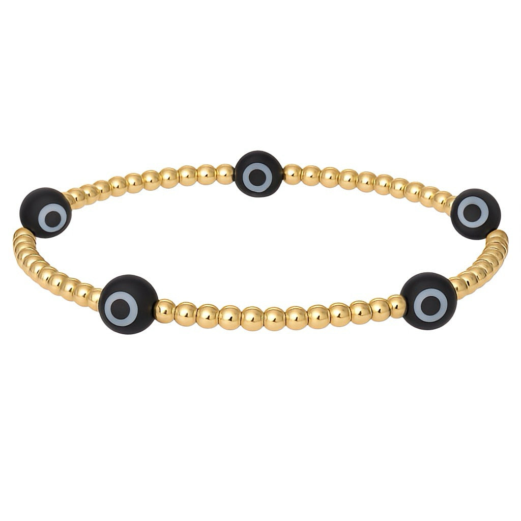 Isle of Men | Beaded Evil Eye Bracelet