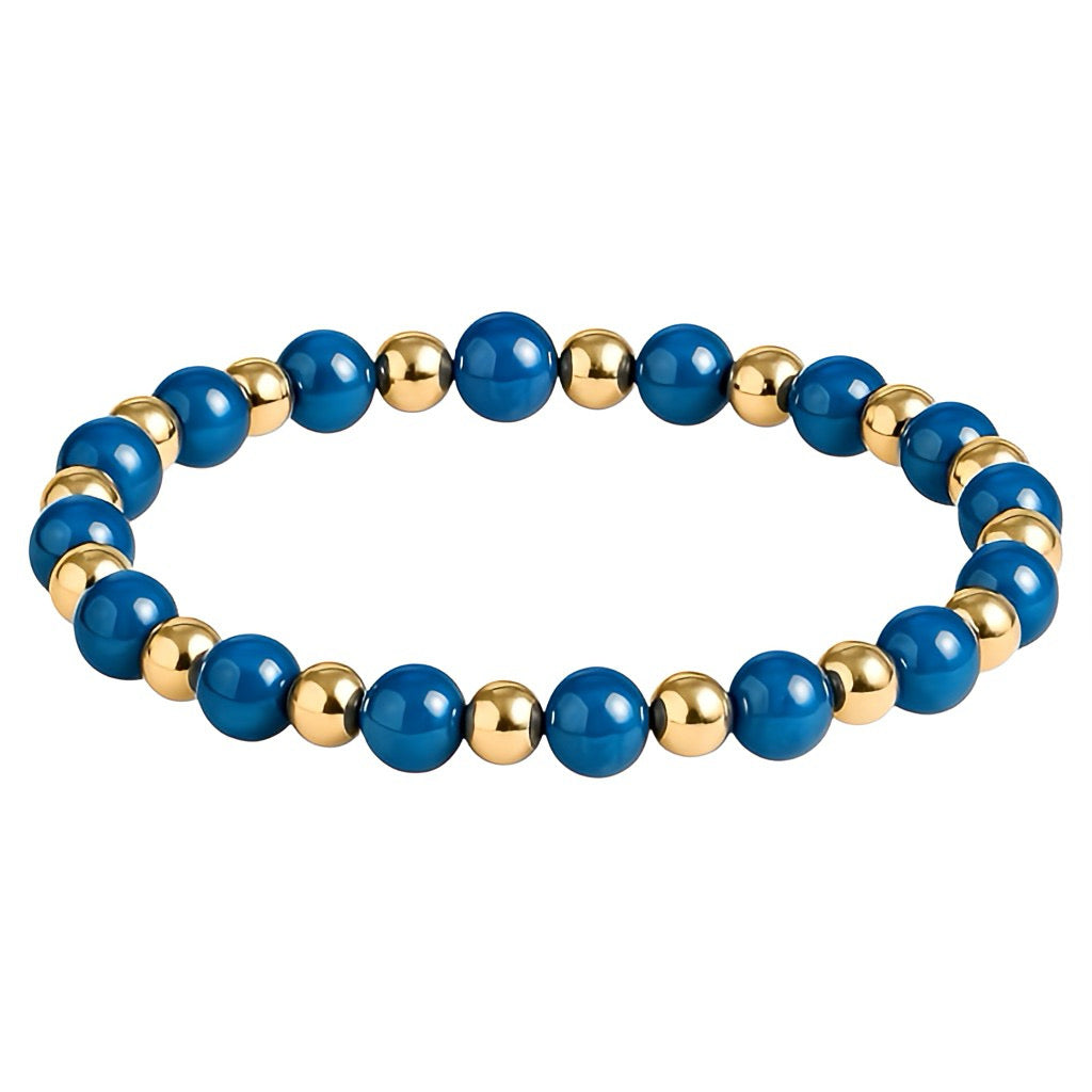 Deep Current | Beaded Men's Bracelet