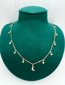 The "STARRY NIGHT" Multi Charm NECKLACE