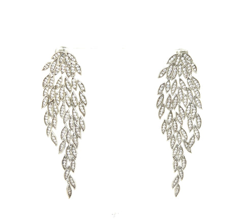Angel Chandelier CZ Earrings
