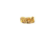 THE "G" LARGE BAGUETTE RING
