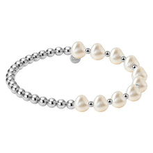 Gold Filled Beaded Bracelet with Pearls