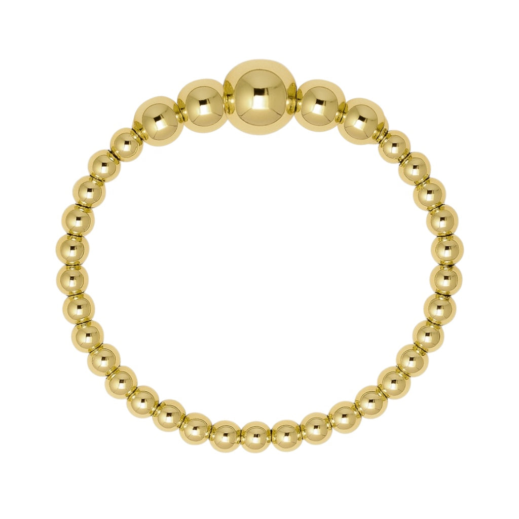 Beaded Stretchy Ring