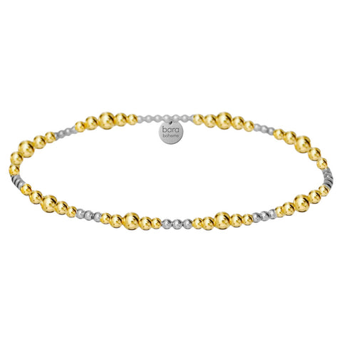 Janelle Gold Filled Beaded Bracelet