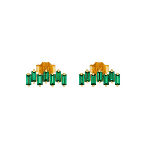 Jenny | Sapphire Stud Earrings