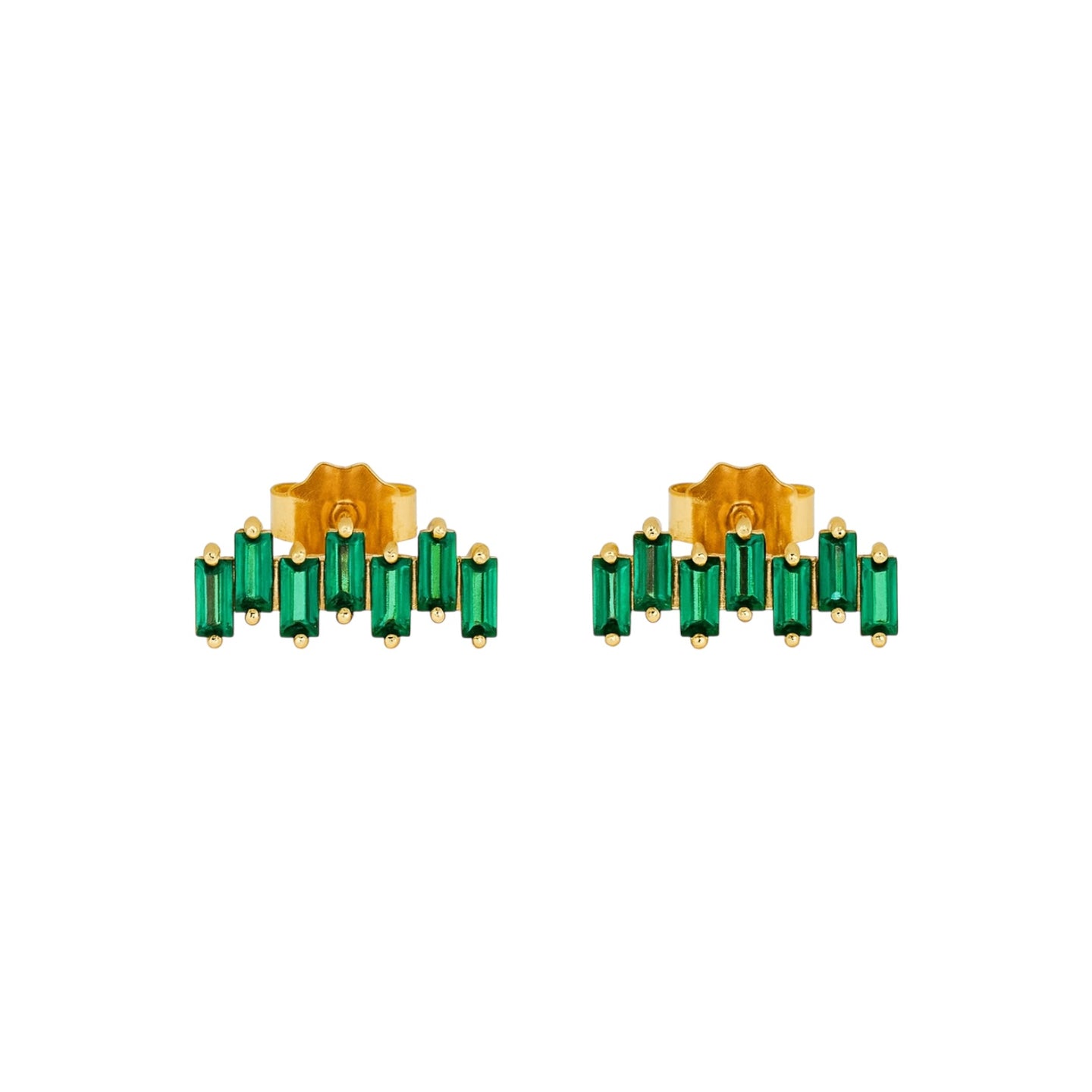 Jenny | Sapphire Stud Earrings