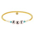 Kappa Kappa Gamma Beaded Sorority Bracelet