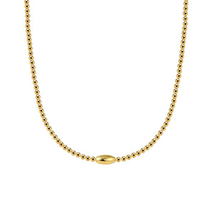 Kelli Gold Filled Beaded Choker
