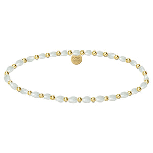 Kennedy Gold Filled Beaded Bracelet with Pearls