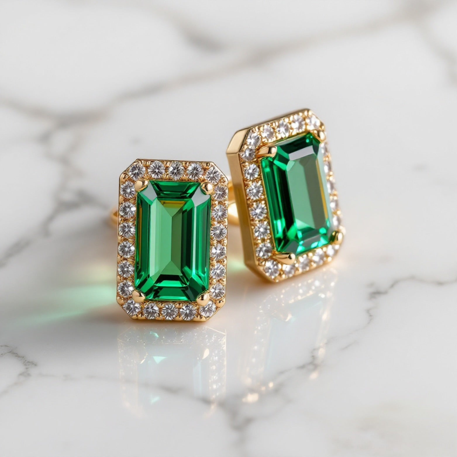 KINLEY | Water-resistant Gold Plated Stud Earrings