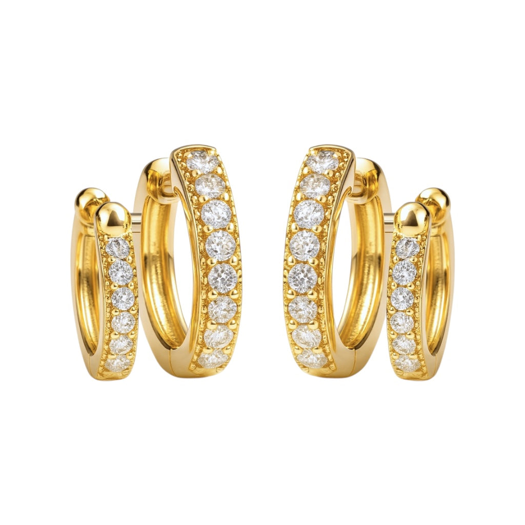 Kylie | Hoop Hugger Earrings