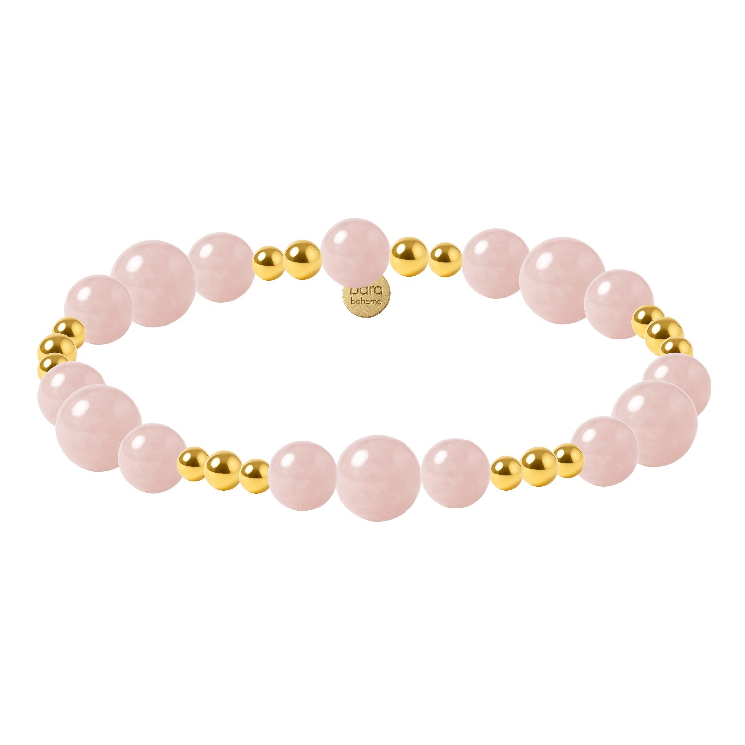 Lacey | Rose Quartz Beaded Bracelet