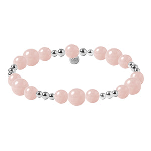 Lacey | Rose Quartz Beaded Bracelet