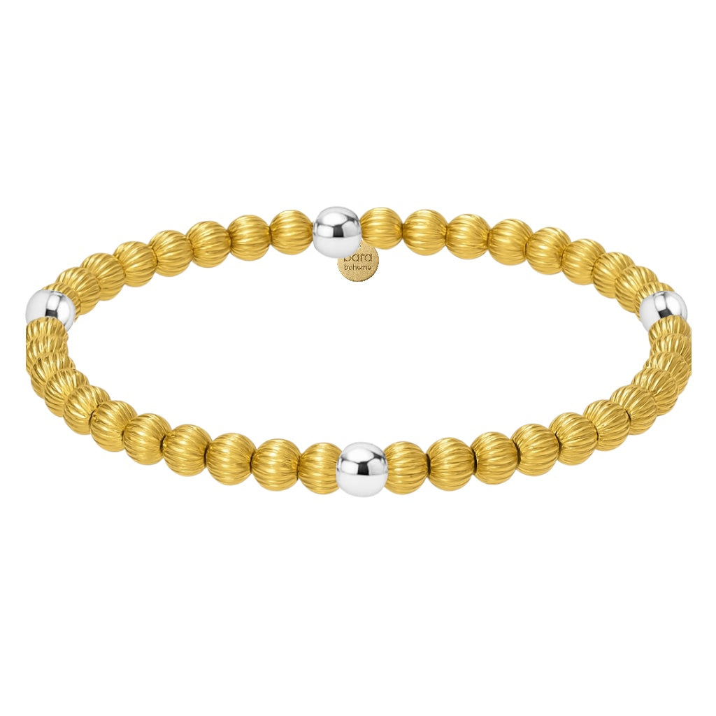 Lana Gold Filled Beaded Bracelet