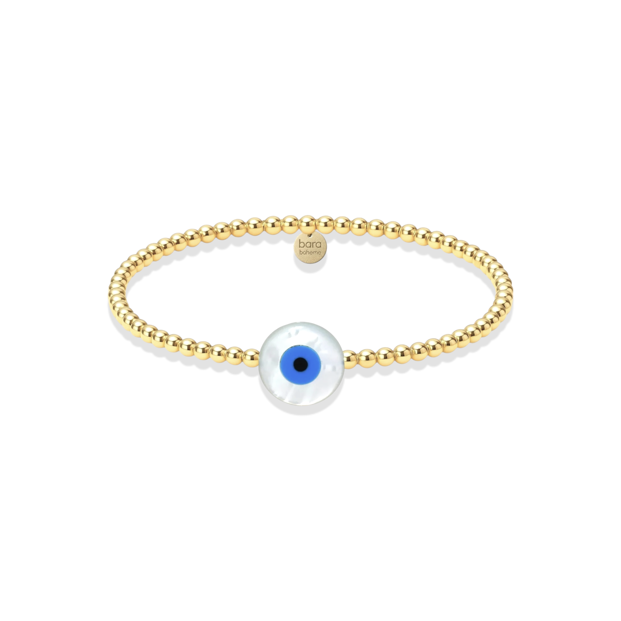 Evil Eye Large | Beaded Opal Bracelet