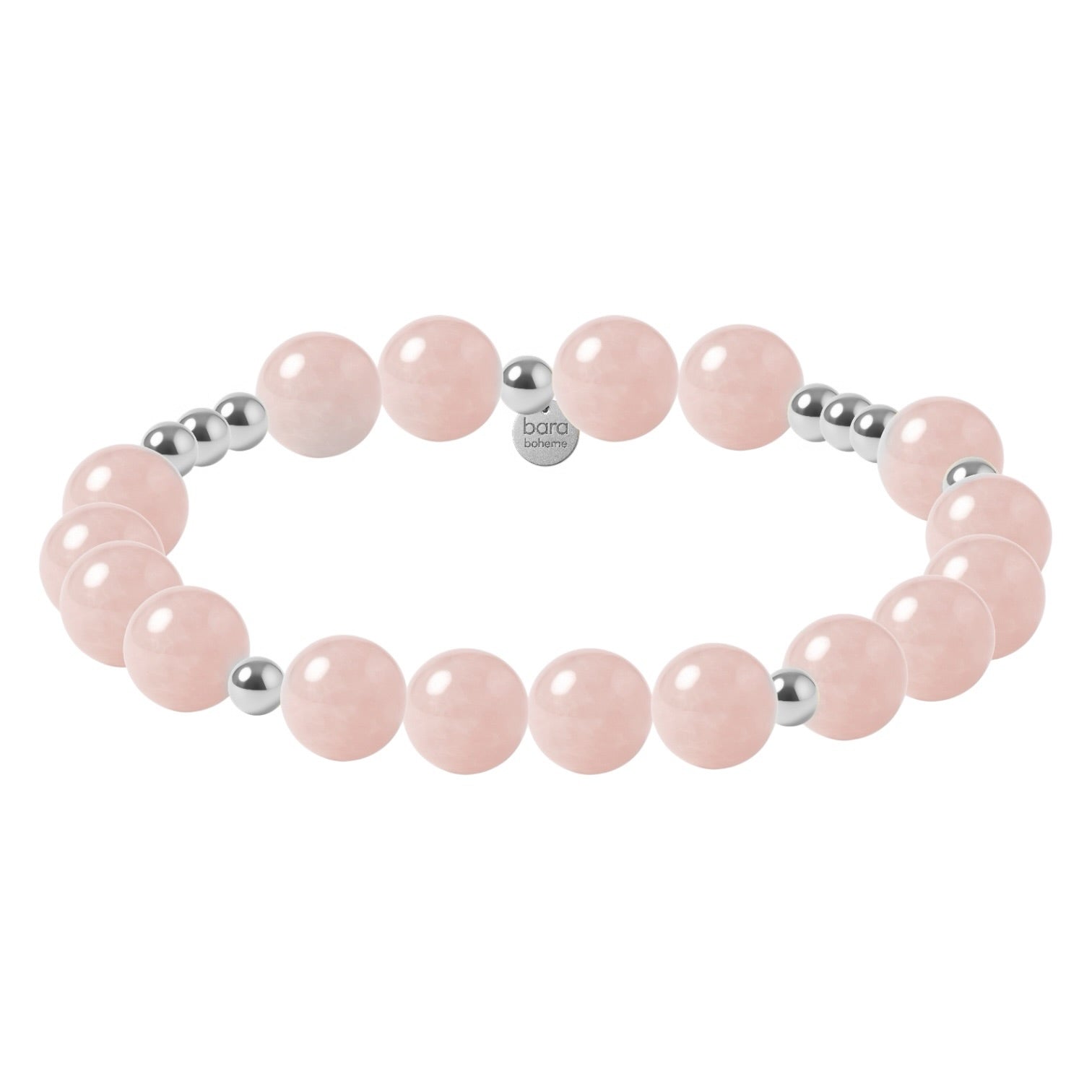 Leena | Rose Quartz Beaded Bracelet