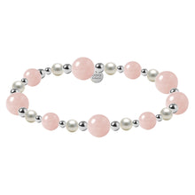 Logan | Rose Quartz Beaded Bracelet