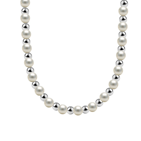 Lola Gold Filled Beaded Necklace with Pearls