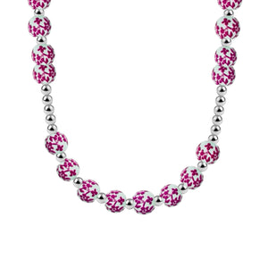Lotus Gold Filled Beaded Necklace with Porcelain