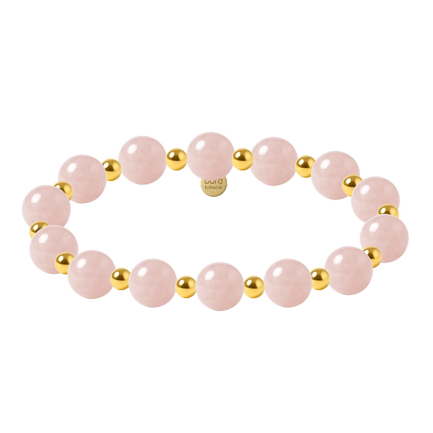 Lydia | Rose Quartz Beaded Bracelet