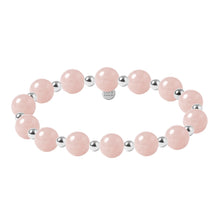 Lydia | Rose Quartz Beaded Bracelet