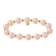 Lydia | Rose Quartz Beaded Bracelet