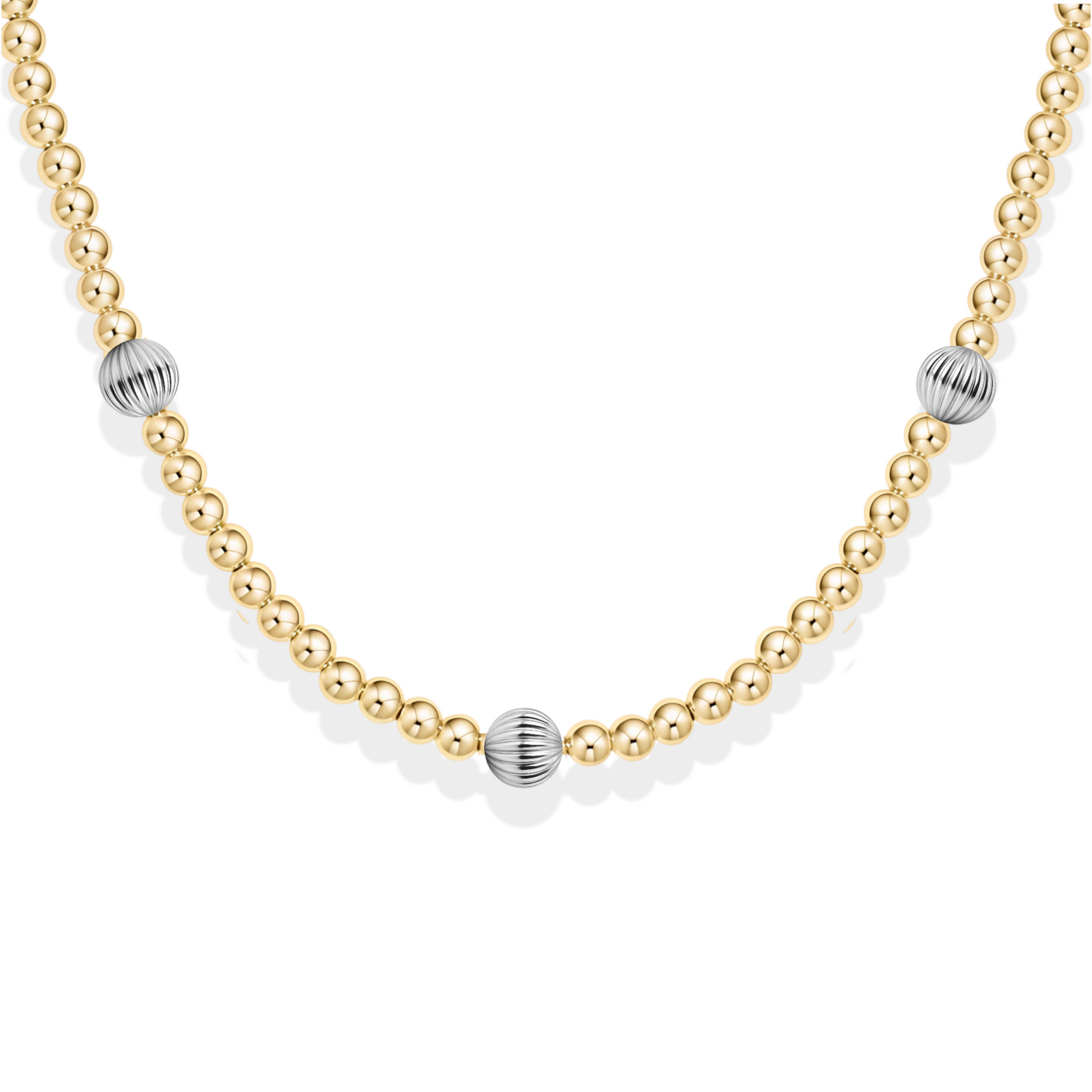 Megan | Gold Filled Beaded Necklace