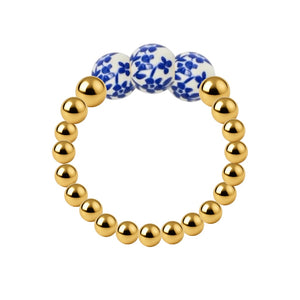 Beaded Stretchy Ring