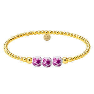 Magnolia_Gold_Filled_Beaded_Bracelet_with_Porcelain