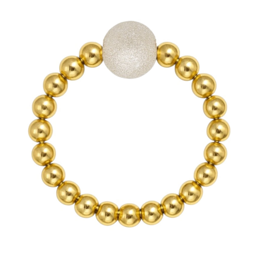  Beaded Stretchy Ring