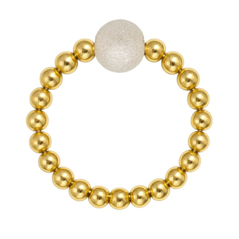  Beaded Stretchy Ring