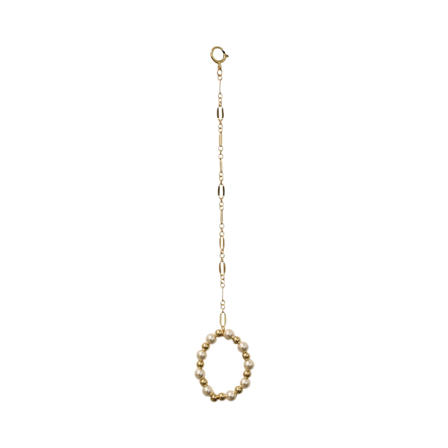 MAY 9 | Hand Chain Anti-Tarnish Stretchy Ring 14K Gold Filled