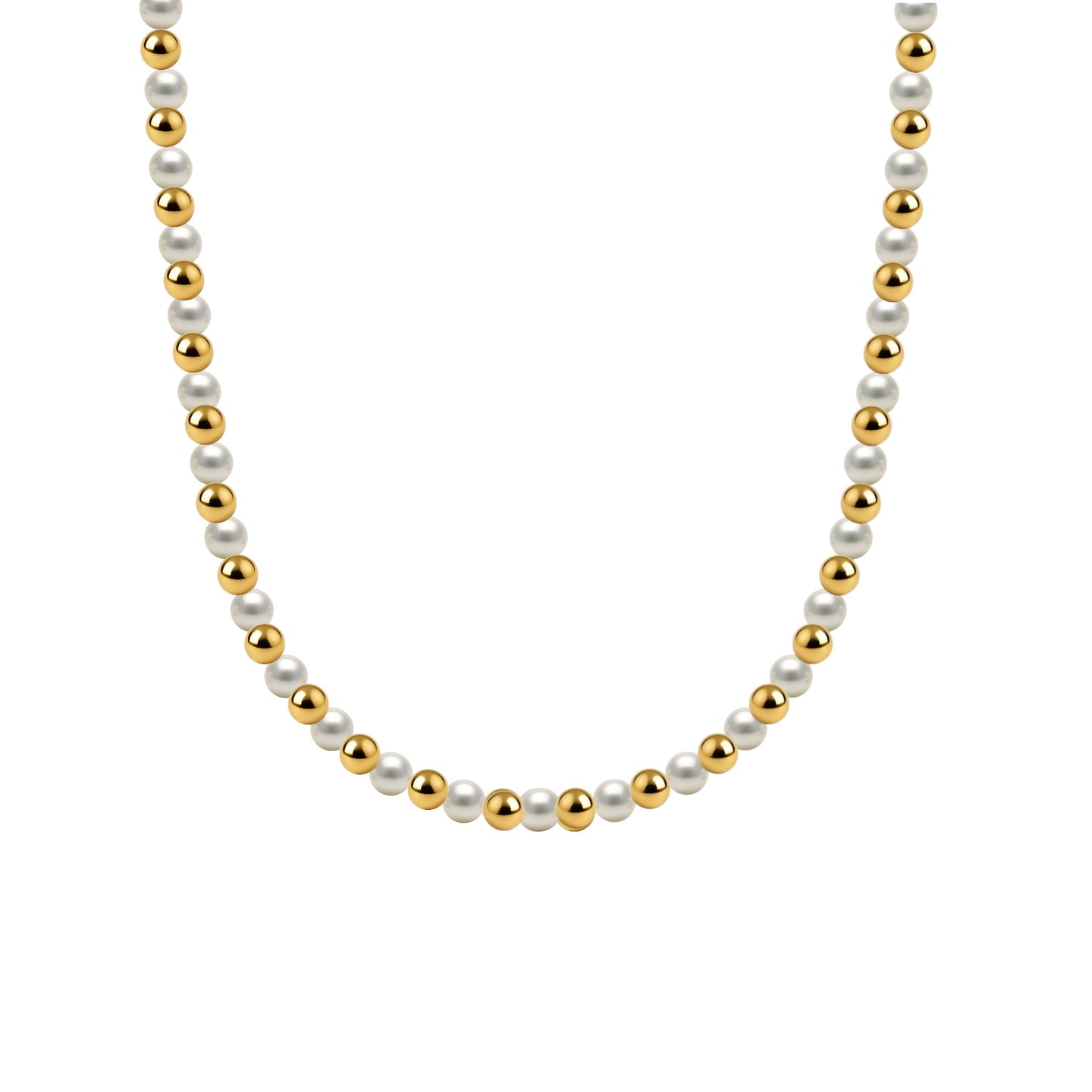 May | Gold Filled Beaded Necklace