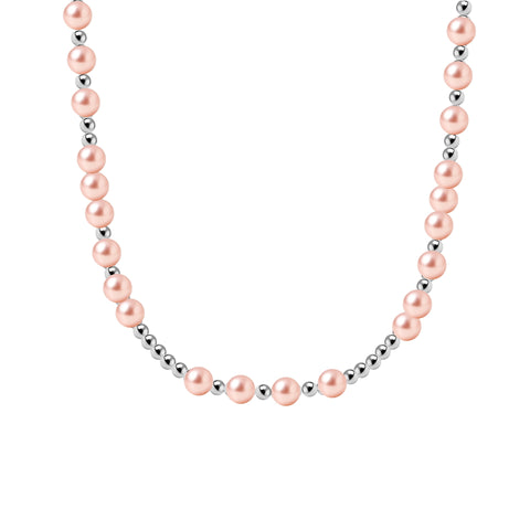 Melanie | Gold Filled Beaded Necklace with Pearls