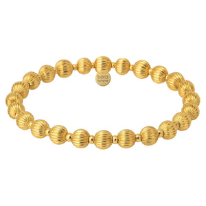 Michelle Gold Filled Beaded Bracelet