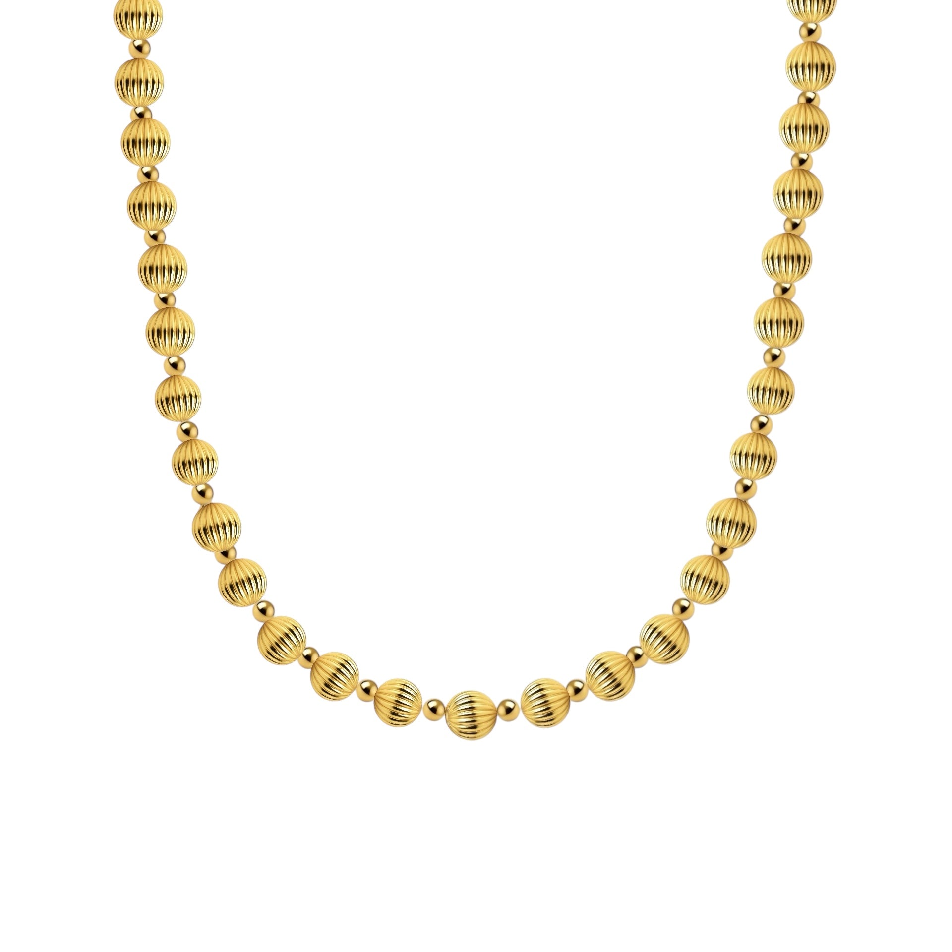 Michelle Gold Filled Beaded Necklace