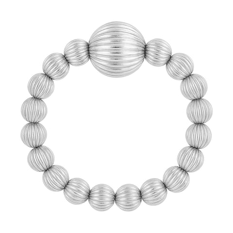 Milan  Beaded Stretchy Ring