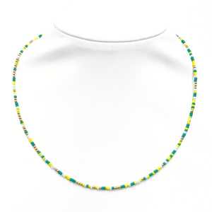COLORFUL BEADS | 14K gold Filled Coker/Necklace (16 Styles)