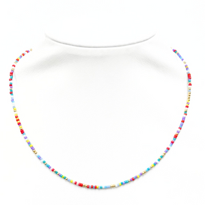 COLORFUL BEADS | 14K gold Filled Coker/Necklace (16 Styles)